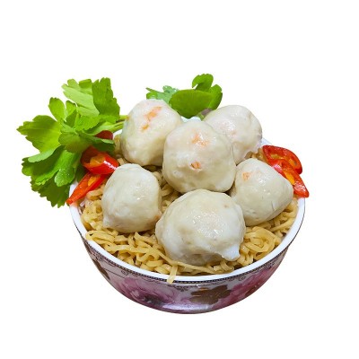 潮实潮汕特产虾丸 麻辣烫 烧烤 打边炉 关东煮食材 易煮 冷冻批发图4