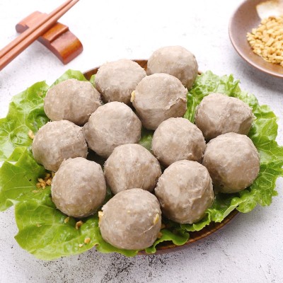 潮实 源头厂家 潮汕牛肉丸 牛筋丸可出口 外贸 批发火锅食材丸子图3