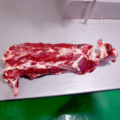 牛里脊牛脊骨新鲜肉500g牛脖骨牛肉牛肋条冷冻牛骨头批发骨髓图2
