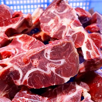 牛里脊牛脊骨新鲜肉500g牛脖骨牛肉牛肋条冷冻牛骨头批发骨髓图3