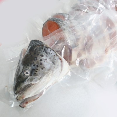 整条三文鱼智利大西洋鲑鱼日料刺身鱼片海鲜食材图2
