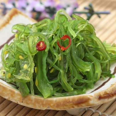 鲜获海藻沙拉调味裙带菜即食海藻中华海草海白菜400克/袋厂家批发图2