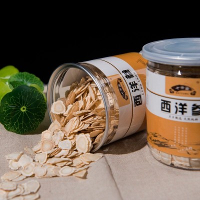 十余亩 西洋参 长白山人参 0.8cm西洋参切片 西洋参加工定制图5