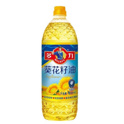多力葵花籽油900ml/瓶压榨小包装油健康营养食用油小瓶装活动团购图4