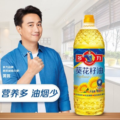多力葵花籽油900ml/瓶压榨小包装油健康营养食用油小瓶装活动团购图5