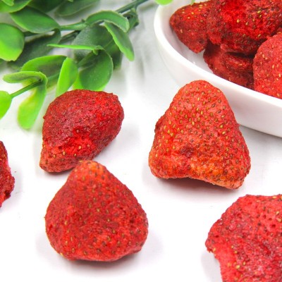 秋百味 1kg散装冻干草莓脆批发O贴E牌M水果干果蔬脆干FD冻干草莓图3