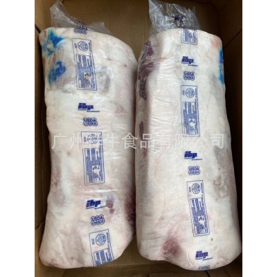 批发美国正关牛肉IBP精选西冷 雪花西冷牛外脊 6kg左右/条图2