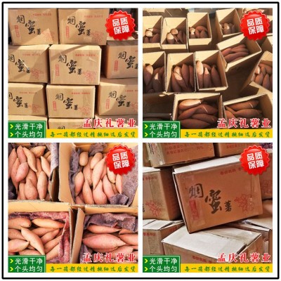 批发烟薯25电烤蜜薯山东烟薯地瓜烤红薯代发包邮五斤装图5