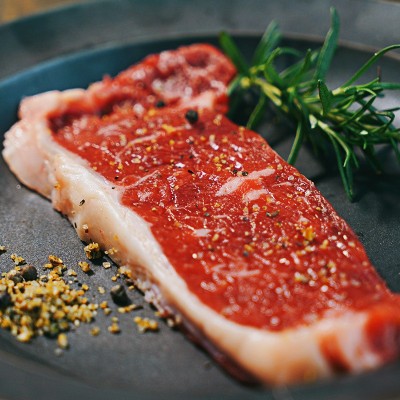 现货批发 大希地整切西冷牛排500g（约5片）+酱100g(5袋）+刀叉图3