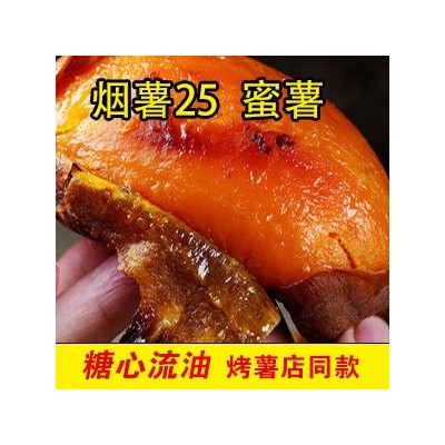 产地直发烟薯25蜜薯红薯糖心沙地番薯烤地瓜已糖化上糖流油软糯甜图2