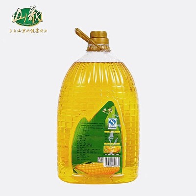 山歌一级玉米油5L 非转基因压榨精炼玉米胚芽油 批发招商代理图4