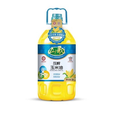山歌一级玉米油5L 非转基因压榨精炼玉米胚芽油 批发招商代理图5