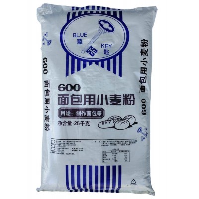 现货批发蓝匙600面包粉25千克 面包，吐司烘焙面粉25kg图5
