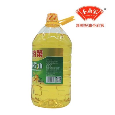圣府第 厂家直销 一级大豆油 食用油 批发代理 5L一级大豆油图4