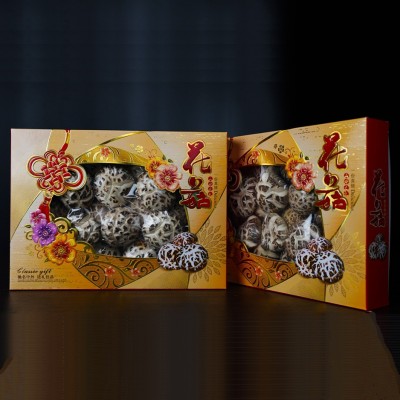 随州干香菇菌南北干货礼盒装湖北特产一件代发 短柄白花菇冬菇干图3