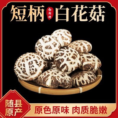 随州干香菇菌南北干货礼盒装湖北特产一件代发 短柄白花菇冬菇干图2