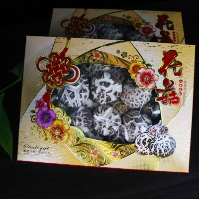 随州干香菇菌南北干货礼盒装湖北特产一件代发 短柄白花菇冬菇干图4
