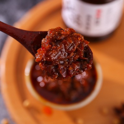河南特产200g装甜辣鲜椒酱山药酱厂家直销辣椒酱美味可口老家味道图3