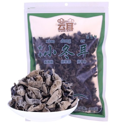 云耳牌云南小冬耳南北干货椴木黑木耳无根肉厚批发源头厂家直供图5