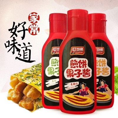 叮当婆 煎饼果子酱300g 煎饼果子酱料卷饼酱杂粮煎饼果子酱