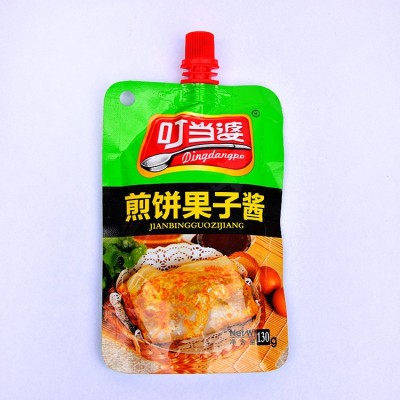 叮当婆小吃酱组合装 130g/袋 煎饼果子酱烤冷面酱手抓饼酱烧烤酱图3