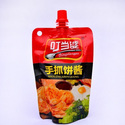 叮当婆小吃酱组合装 130g/袋 煎饼果子酱烤冷面酱手抓饼酱烧烤酱图2