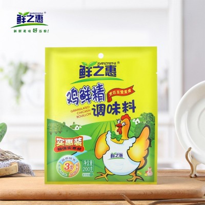 鲜之惠鸡鲜精调味料家庭实惠装180g煮汤炒菜调味品鸡鲜精厂家直供图3