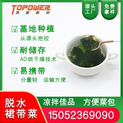 【现货批发】AD脱水裙带菜配料无沙免洗螺旋藻海带丝AD脱水裙带菜