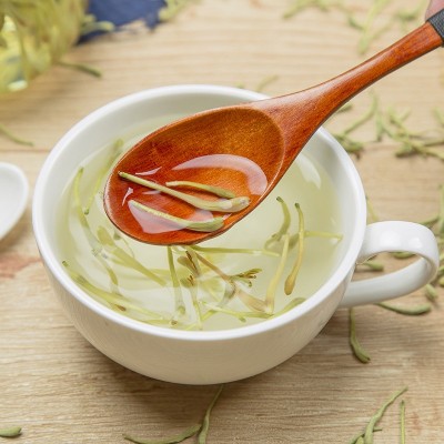 金银花茶 罐装50克金银花泡水养生代用茶金银花原料干货烧茶去火图4