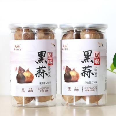 山东金乡黑蒜多瓣足期发酵250克装多瓣黑蒜源头厂家现货批发图2