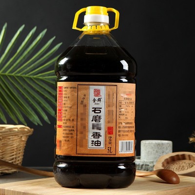 厂家直供石磨香油小磨芝麻香油 石磨工艺小磨香油金群石磨香油图4