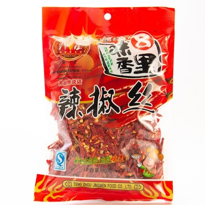 【袋装辣椒丝】厂家直供辣椒丝80g袋装 餐饮调味品 袋装辣椒丝图2