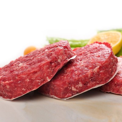 澳洲原料黑椒牛肉饼新鲜早餐汉堡肉饼6片图3