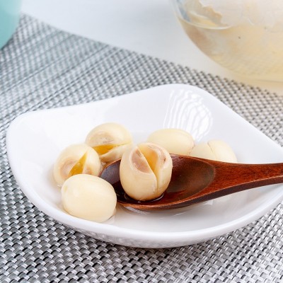 金唐 建宁莲子250g 去皮通芯白莲子 炖汤煮粥银耳莲子羹煲汤材料图3