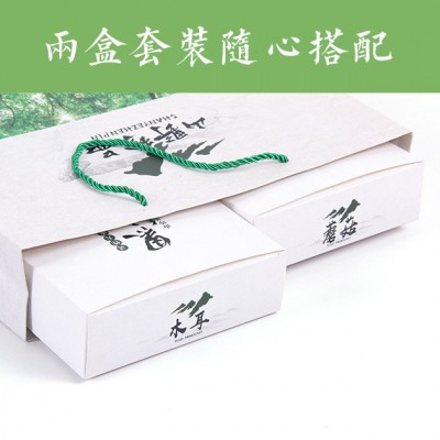 陕西特产山珍菌菇干货礼盒南北菌菇干货年货节日大礼包菌菇包批发图4