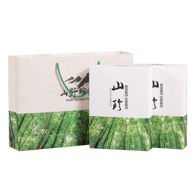 陕西特产山珍菌菇干货礼盒南北菌菇干货年货节日大礼包菌菇包批发图5