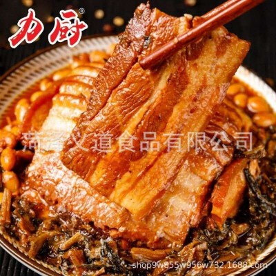 【批发】力厨梅菜扣肉10碗*500g真空即食红烧五花肉制品一件代发图4