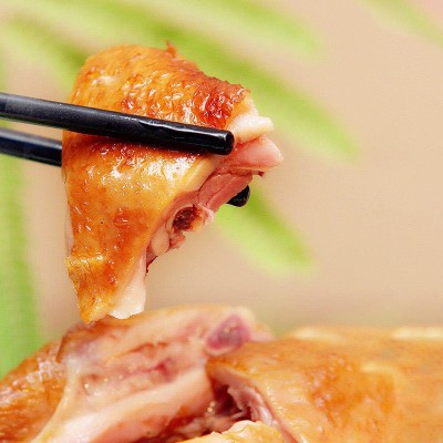 零食小吃休闲食品手撕荷叶鸡整只真空包装熟食开袋即食卤制品750g图4