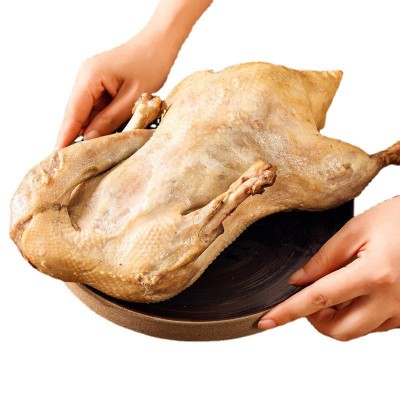 南京盐水鸭特产新鲜熟食卤味卤鸭800g真空装金陵桂花风味咸水鸭肉图4