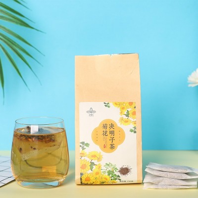 菊花决明子茶袋泡花茶金银花菊花牛蒡根茶枸杞菊花茶味图3