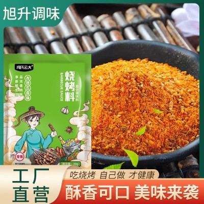 工厂批发烧烤调味料户外烧烤撒蘸料家用烤肉羊肉串香辣孜然烧烤料图2