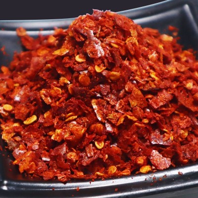 厂家批发中粗辣椒面 家用粗细辣椒面 特辣中辣油辣子中粗辣椒面图3