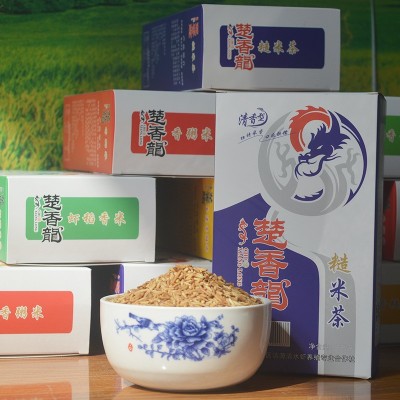农家自产糙米茶 颗粒饱满 色泽自然均匀 口感香糯 1KG/盒 批发图3