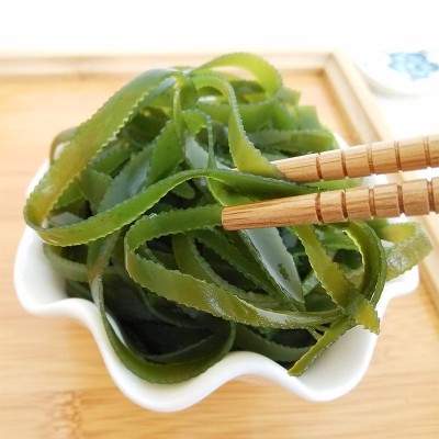 【亏本冲量】荣成盐渍海带头海带根丝片结厚新鲜昆布半干货 5斤装图4