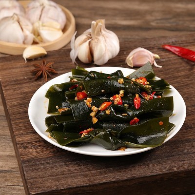海带结开袋即食香辣味醋香味凉拌粉风味下饭菜休闲小吃零食小包装图3