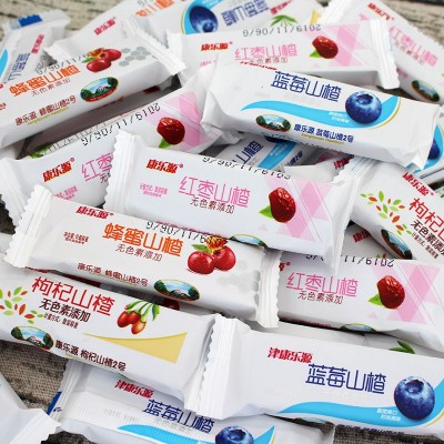 山楂条零食散装小包装山楂片无色素添加儿童宝宝休闲山楂糕果丹皮图2
