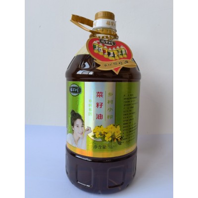 稻百川乡村小榨菜籽油图2