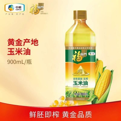 福临门非转基因压榨玉米油900*12瓶玉米胚芽油中粮集团出品图2