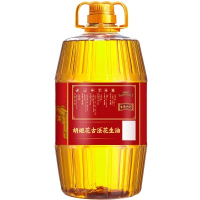 胡姬花古法土榨风味花生油4L一件代发桶装食用粮油批发图3