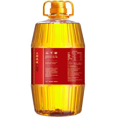 胡姬花古法土榨风味花生油4L一件代发桶装食用粮油批发图2